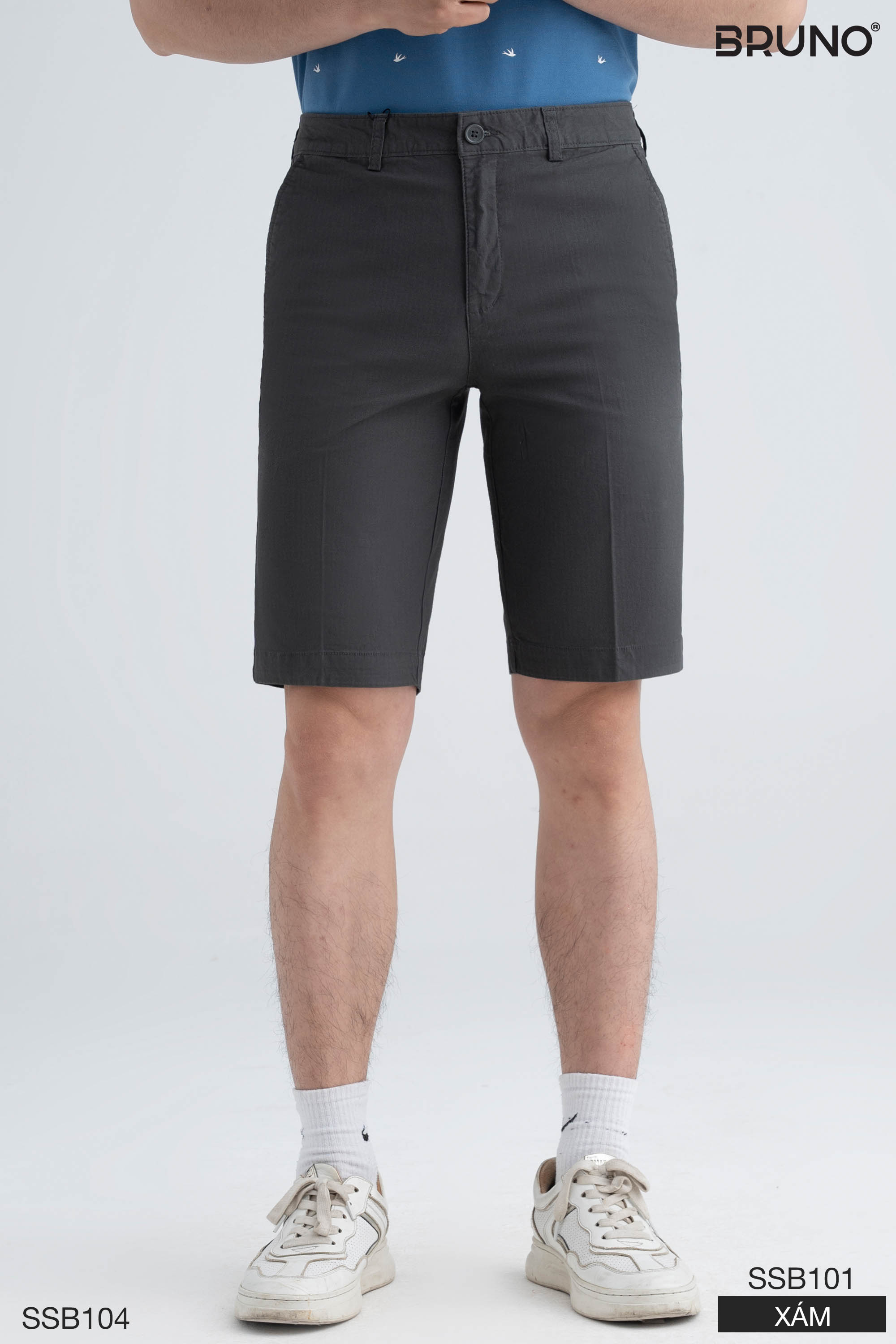 Quần shorts nam dáng trẻ Bruno - B104