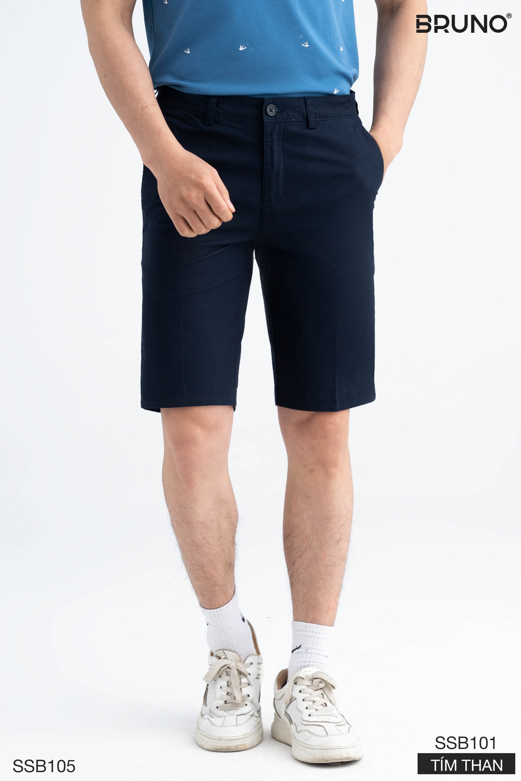 Quần shorts nam dáng trẻ Bruno - B105