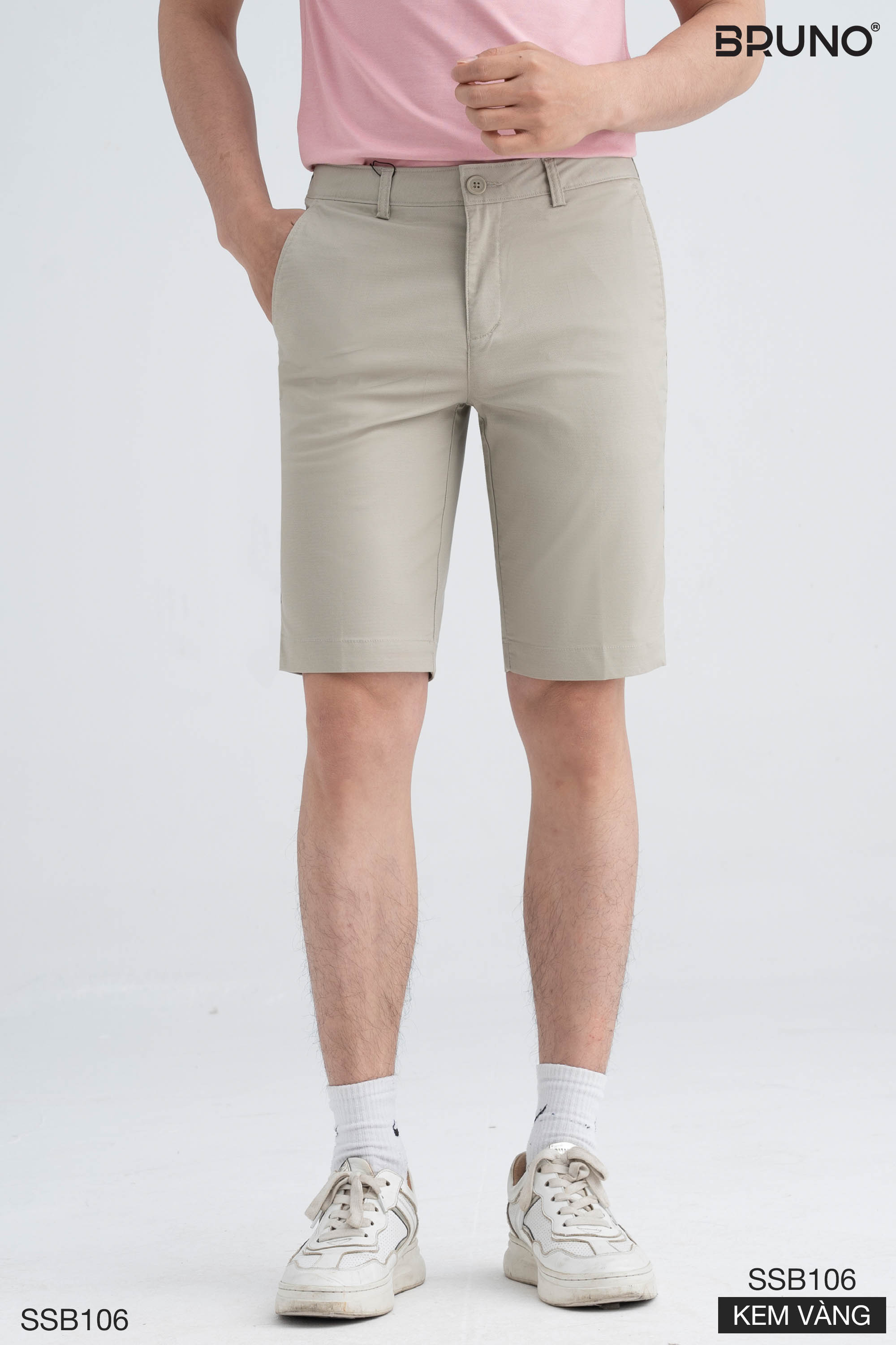 Quần shorts nam dáng trẻ Bruno - B106