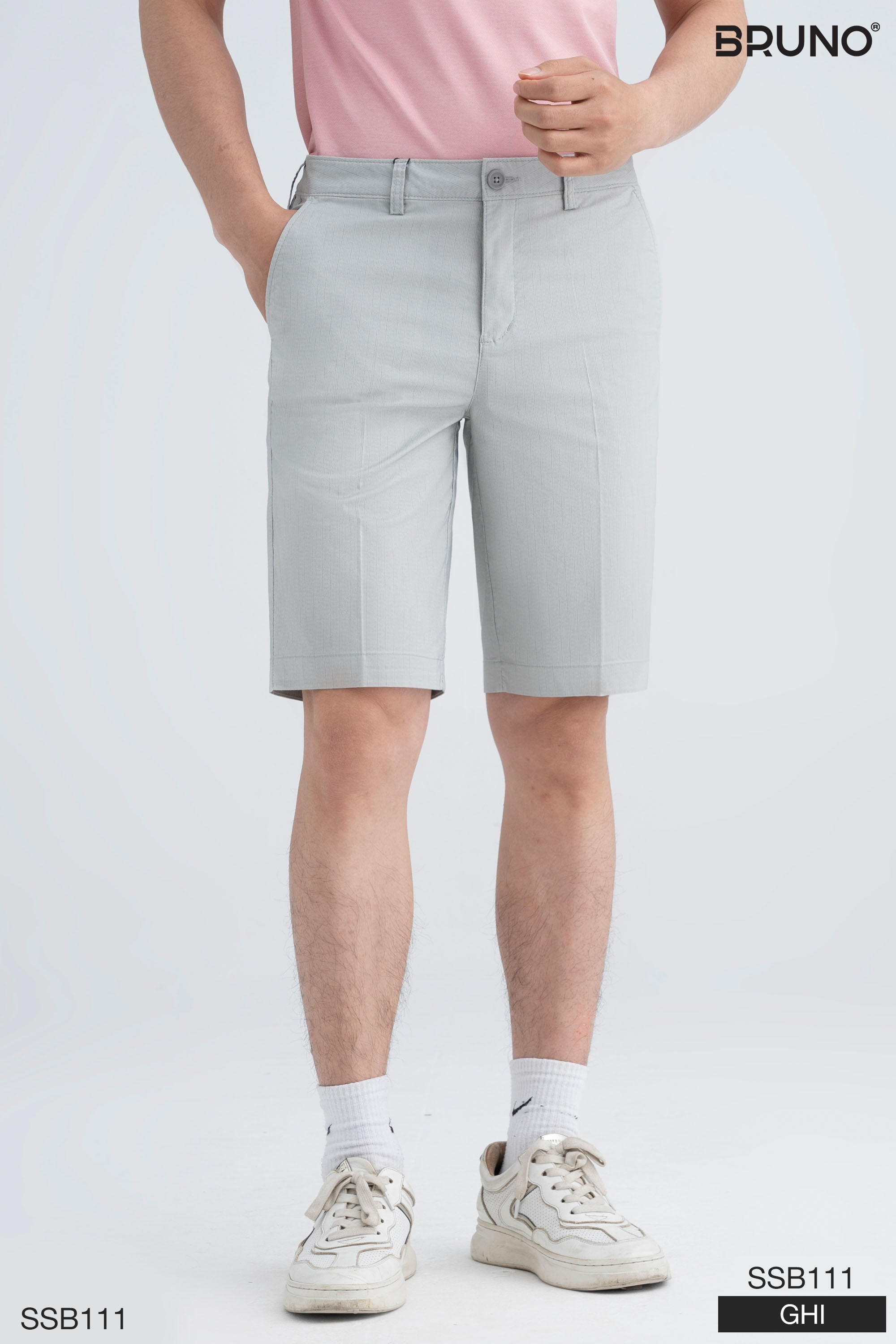 Quần shorts nam dáng trẻ Bruno - B111