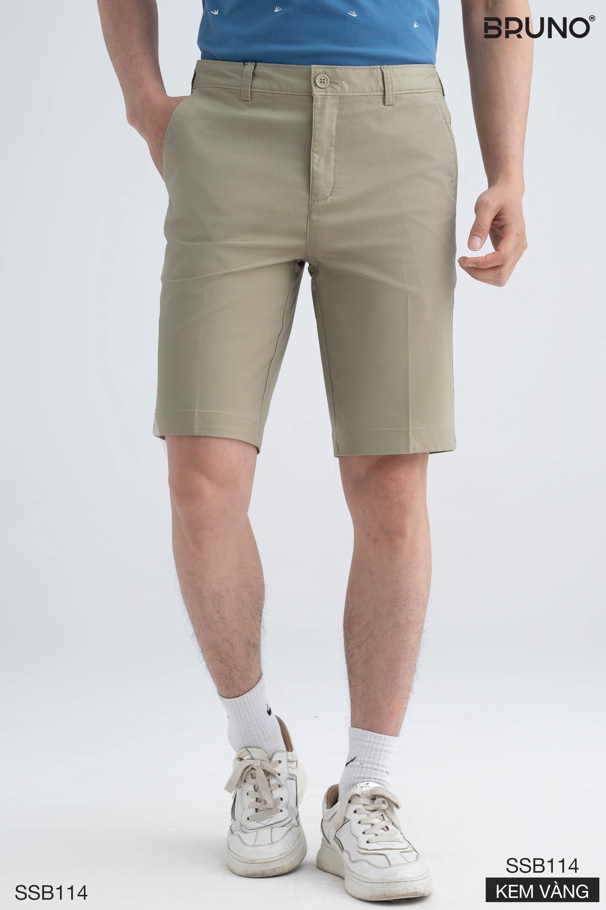 Quần shorts nam dáng trẻ Bruno - B114
