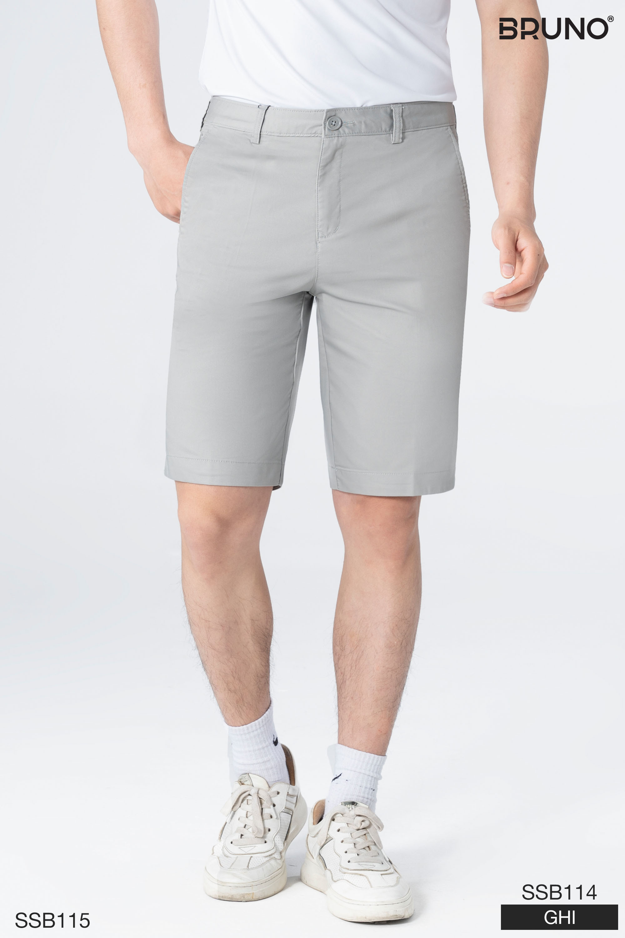 Quần shorts nam dáng trẻ Bruno - B115