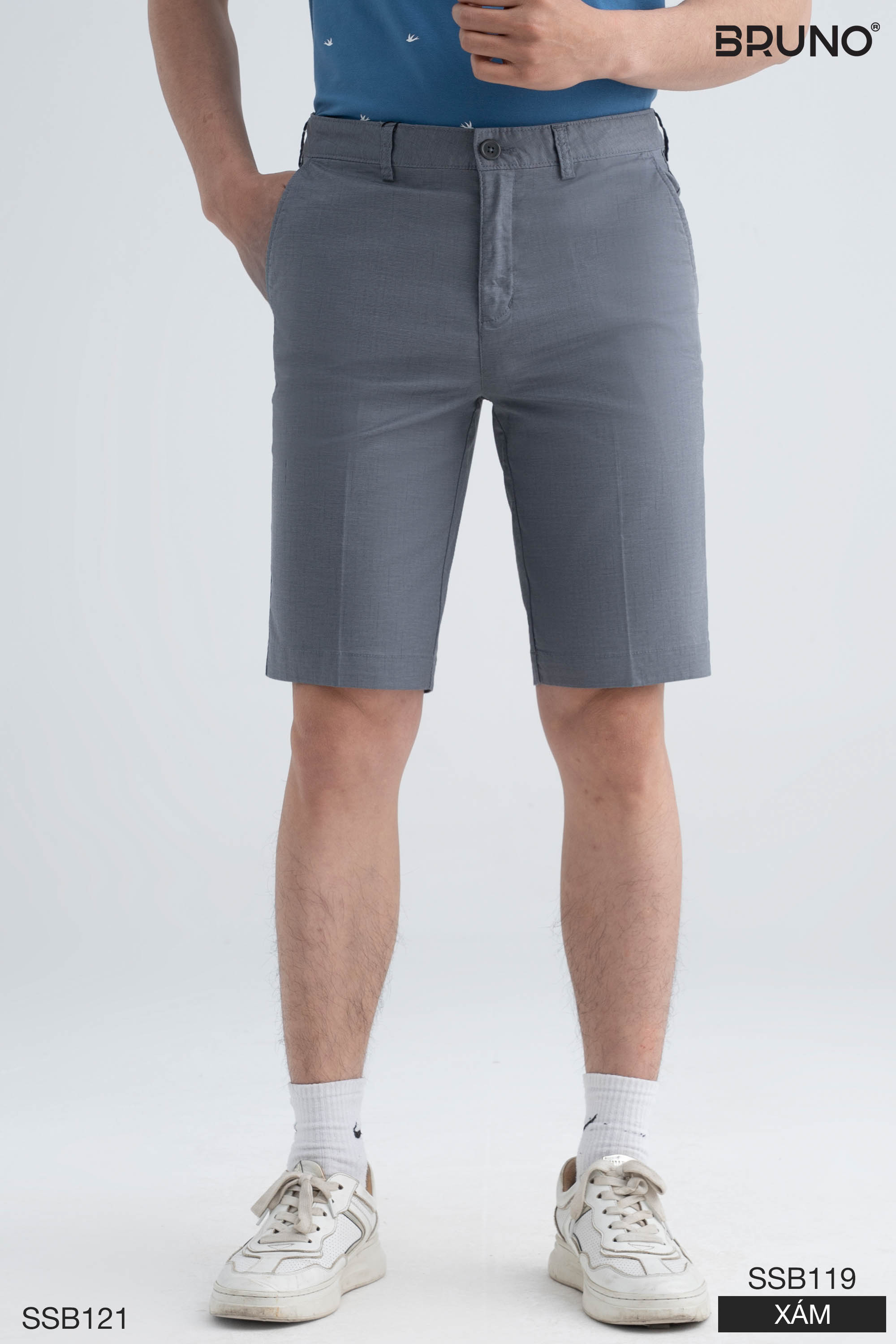 Quần shorts nam dáng trẻ Bruno - B121
