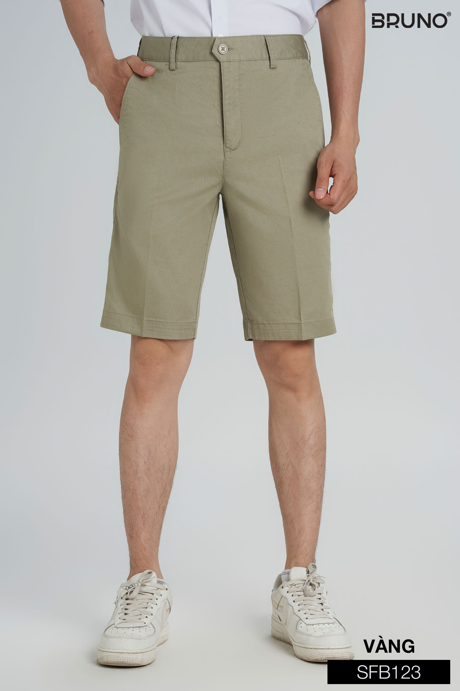 Quần shorts nam dáng trung Bruno - B123