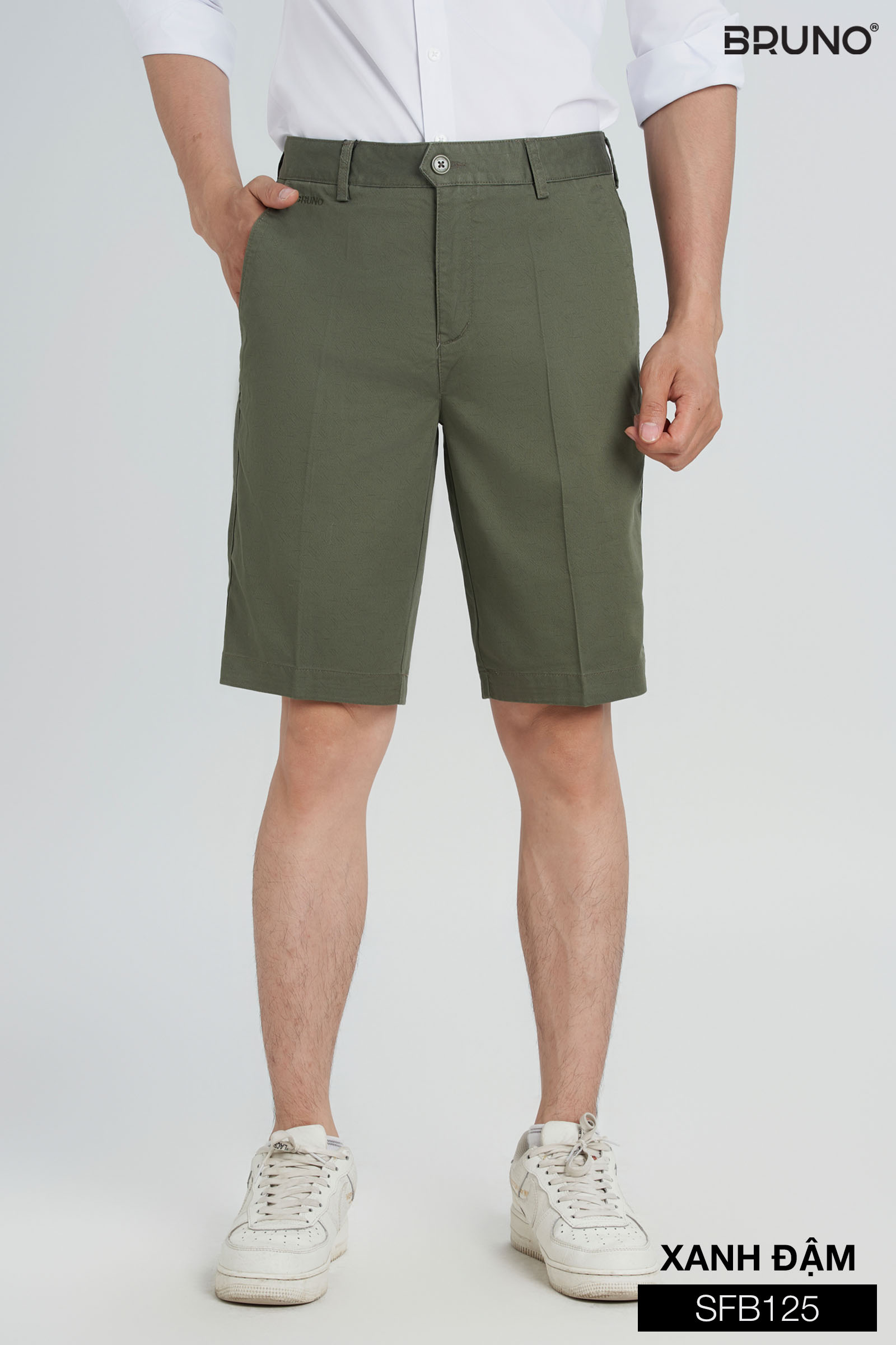 Quần shorts nam dáng trung Bruno - B125