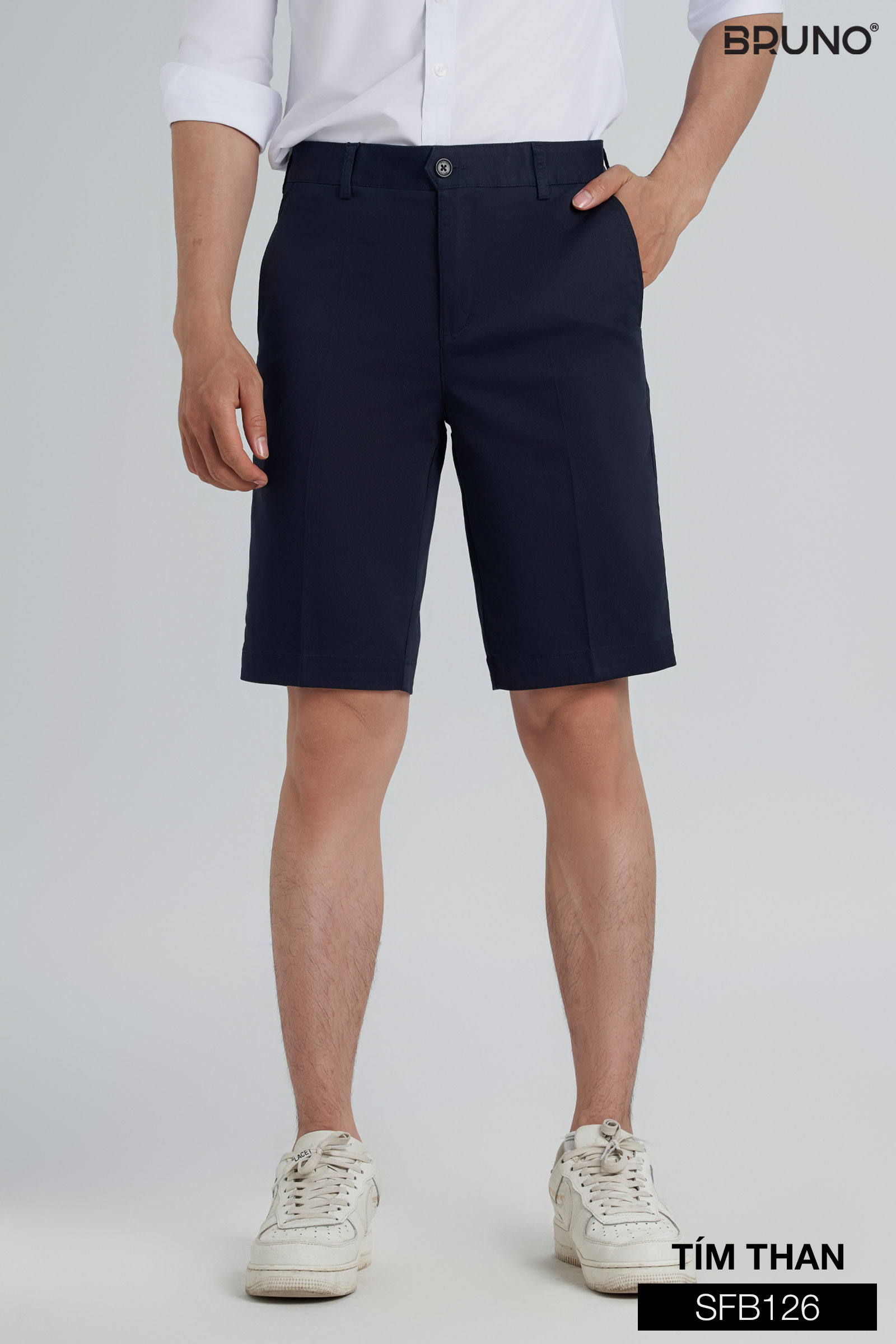 Quần shorts nam dáng trung Bruno - B126