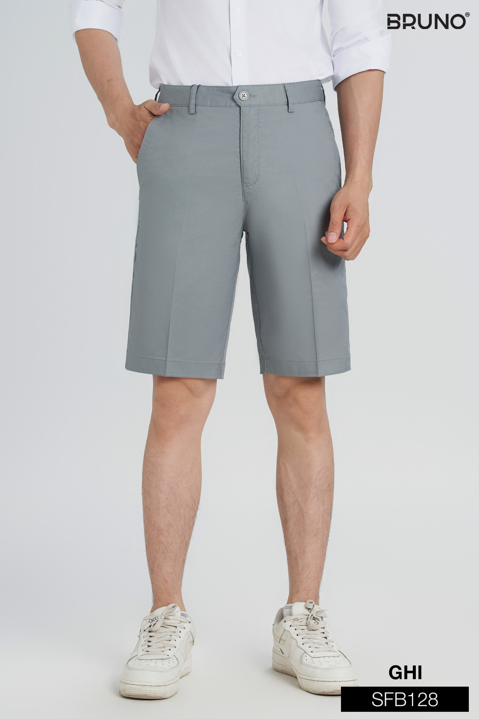 Quần shorts nam dáng trung Bruno - B128