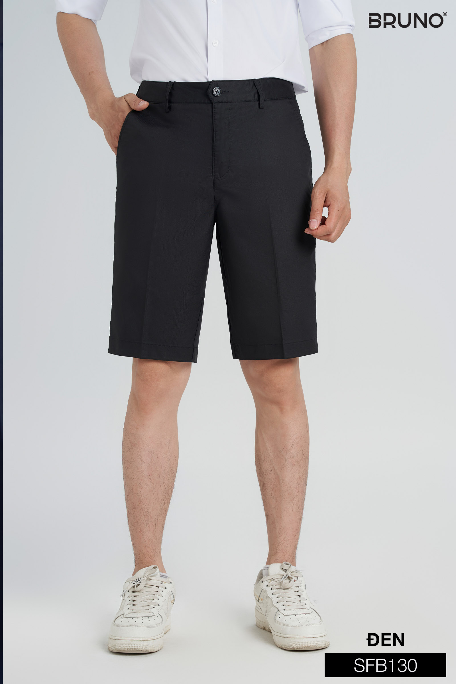 Quần shorts nam dáng trung Bruno - B130