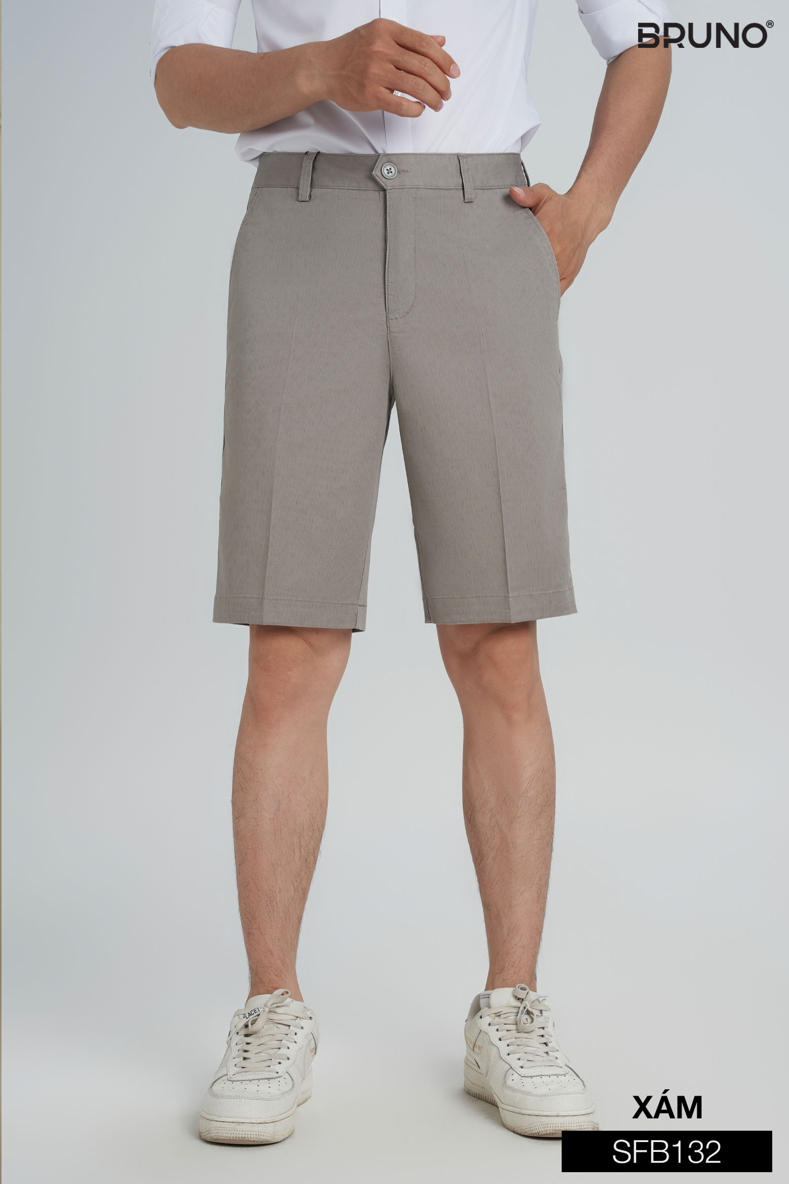 Quần shorts nam dáng trung Bruno - B132