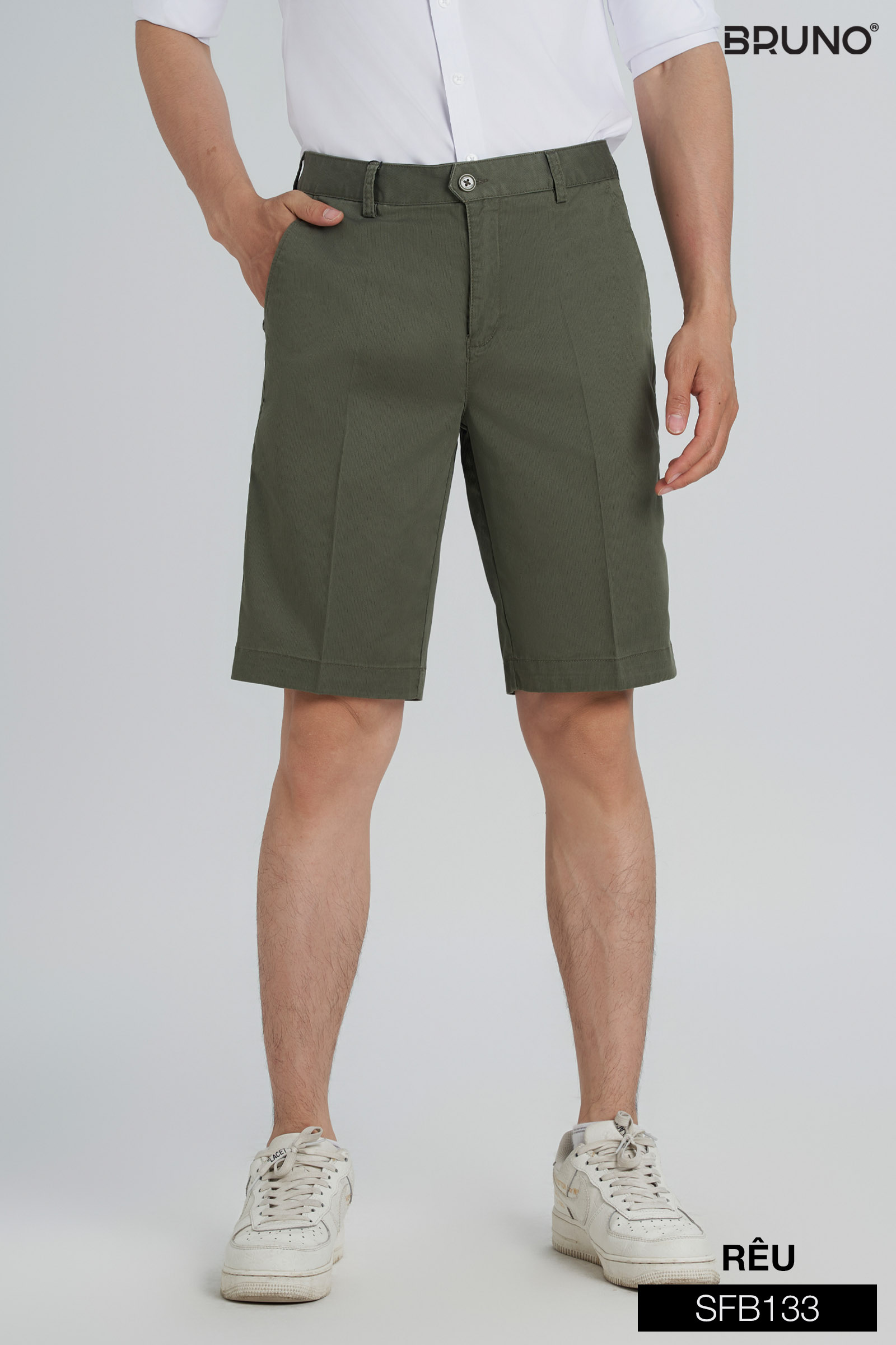 Quần shorts nam dáng trung Bruno - B133