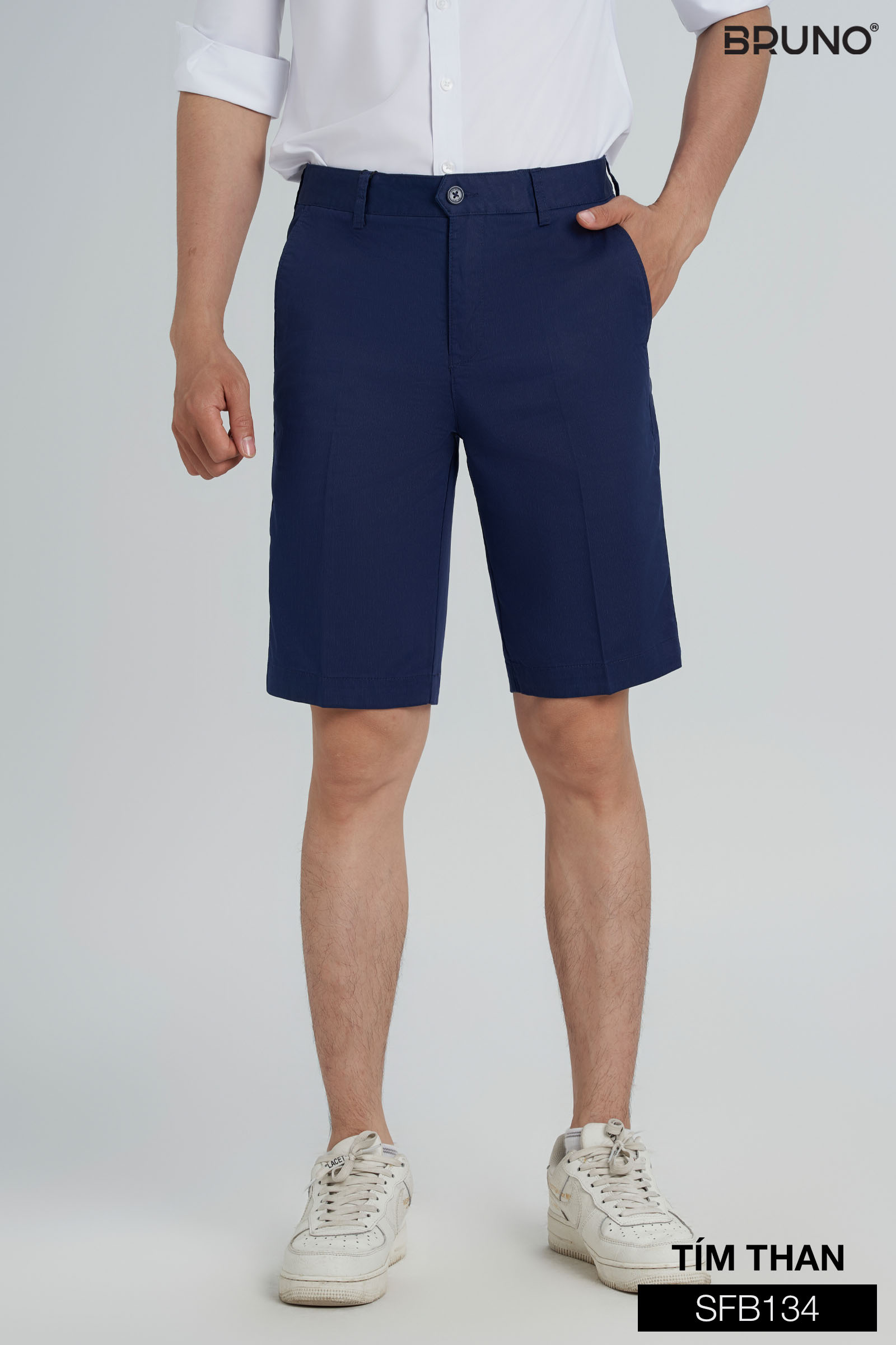 Quần shorts nam dáng trung Bruno - B134