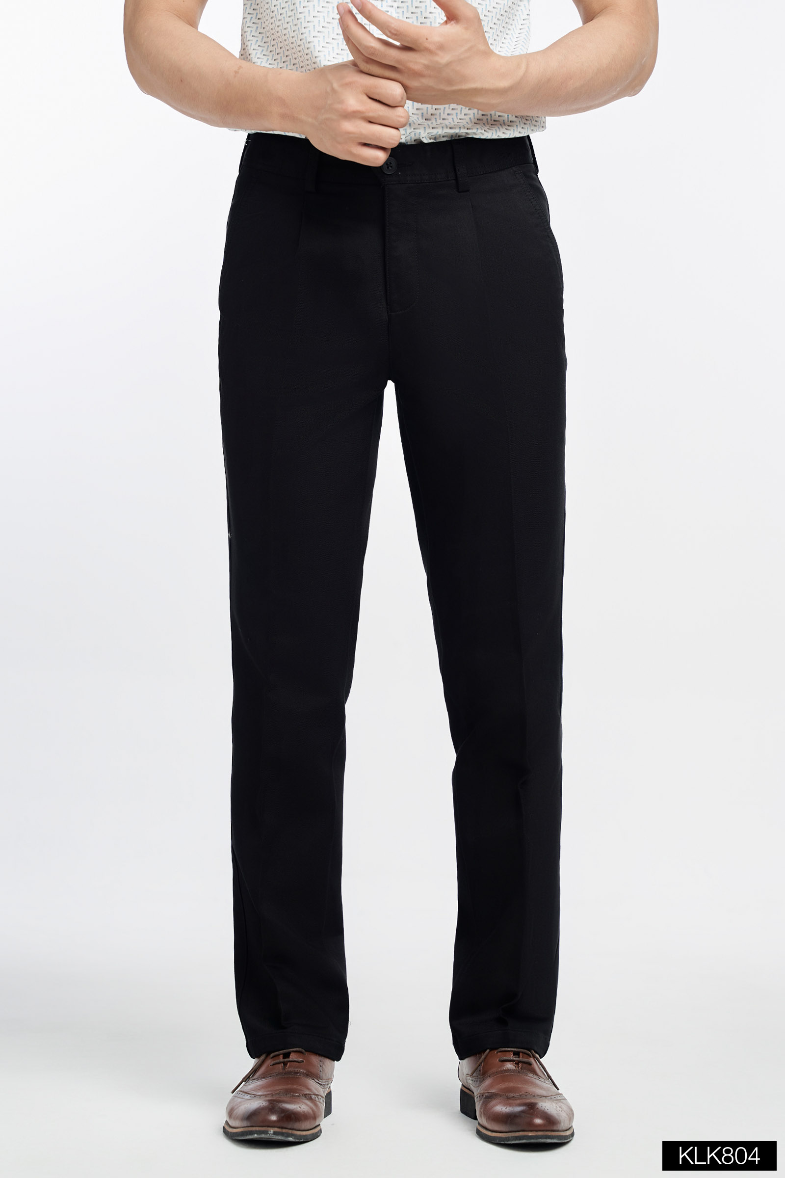 Quần kaki nam dáng trung có ly Bruno - K804