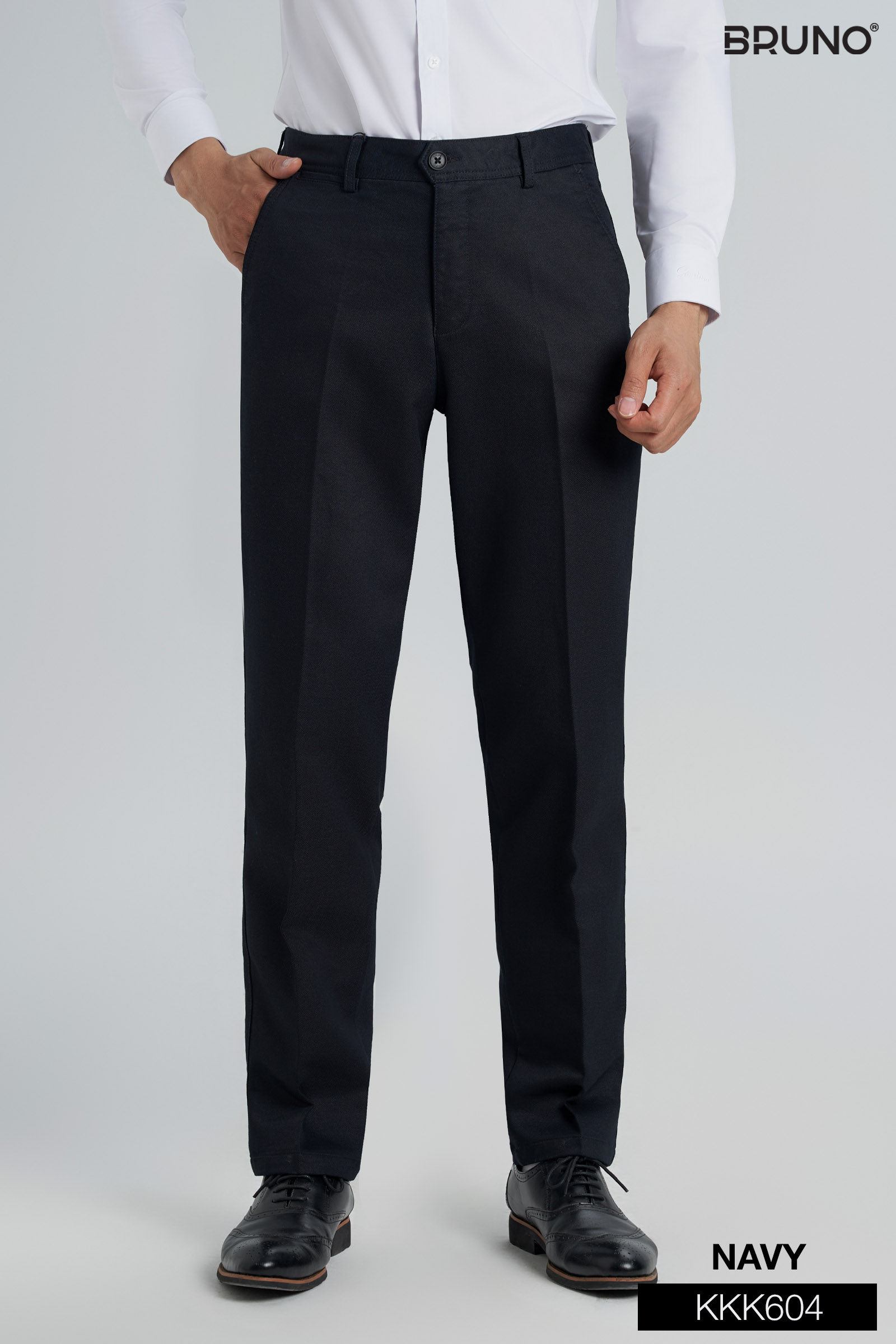 Quần kaki nam dáng trung Bruno - K604