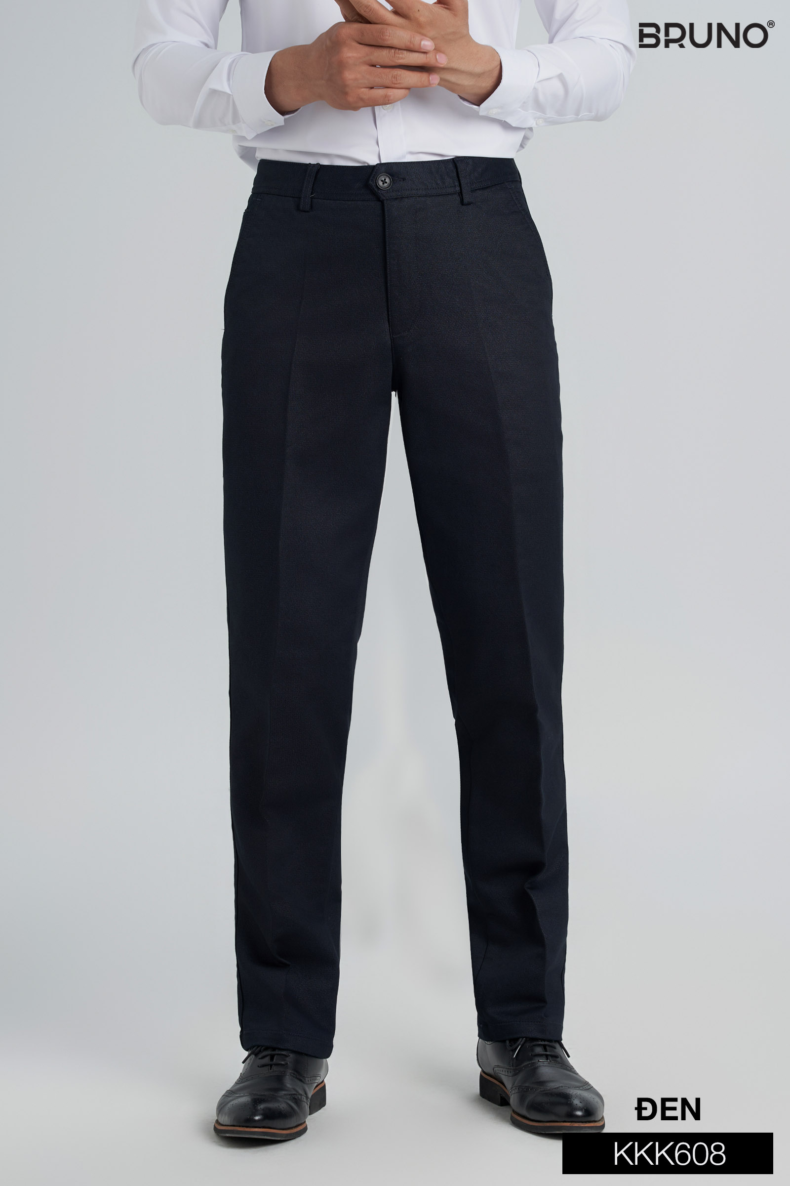 Quần kaki nam dáng trung Bruno - K608